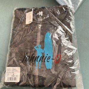 Johnnie-o zip up hoodie Ranch style pine color size medium